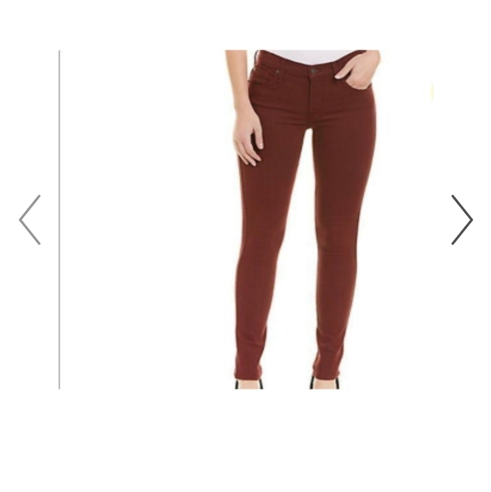 James Jeans Twiggy Coated Slicked Super Skinny. Cinnamon Coated